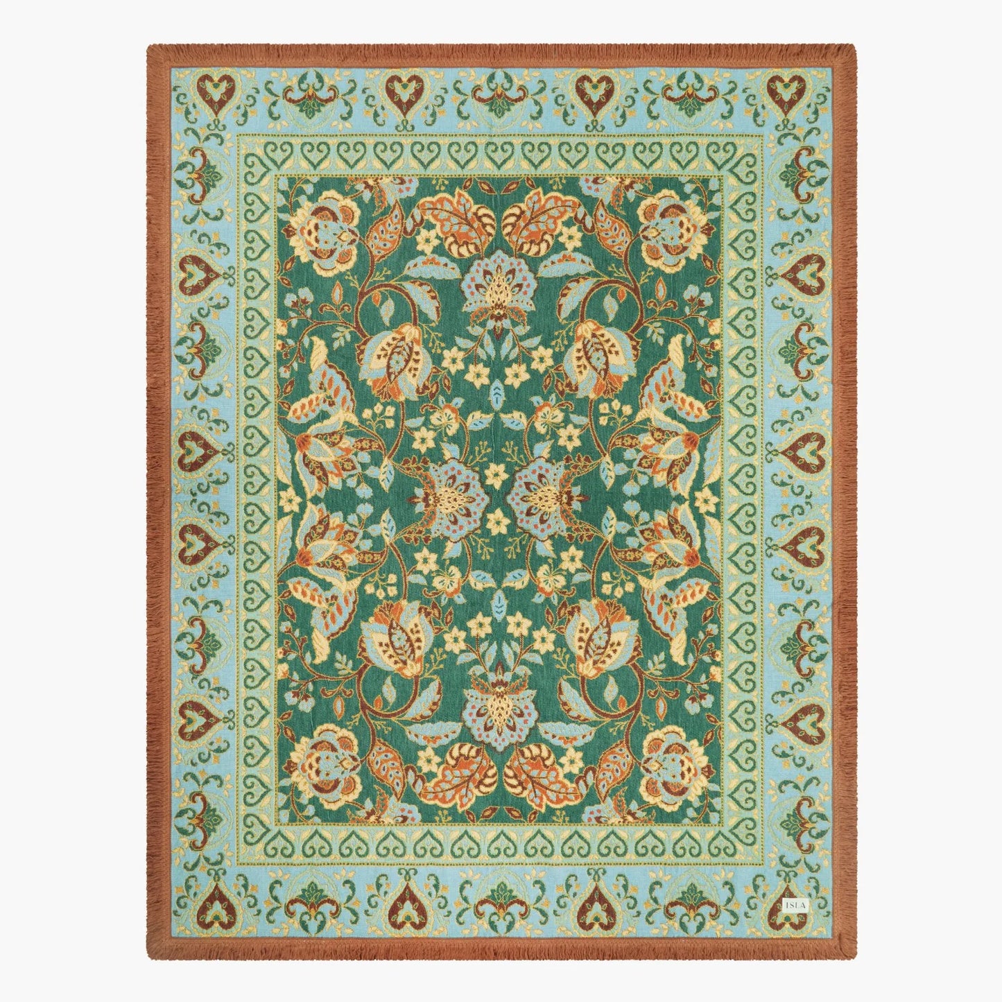 Jade Picnic Rug - Isla
Introducing the Jade picnic rug - your bohemian escape beneath open skies. Unroll it on the grass, pour a glass, and let its stunning floral details set the scene for an unforgettable day. Perfect for sunset picnics by the lake, self-care moments in the park, or draped at home as a cozy throw.
- Made with 100% cotton
- One-colour tassel trim around the rug
- Extra large picnic rug - approx 200 x 160cm which comfortably fits 4 people