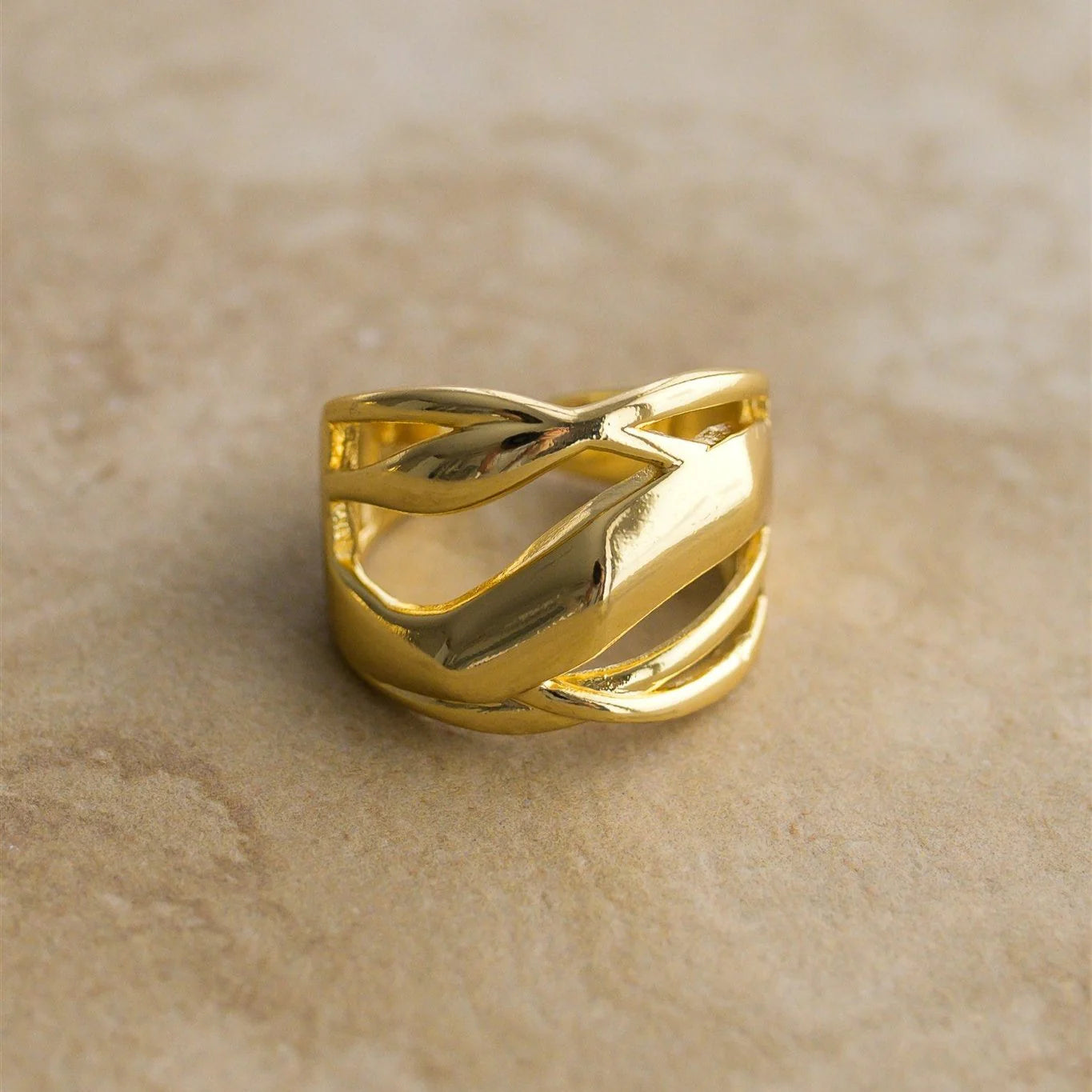 Add a touch of luxury to your accessories with the PARIS ring! This elegant piece features intricate detailing and a stunning gold hue, making it a perfect addition to any outfit.
18kt Gold Plated Stainless Steel
Hypoallergenic
Lead, Nickel & Tarnish Free