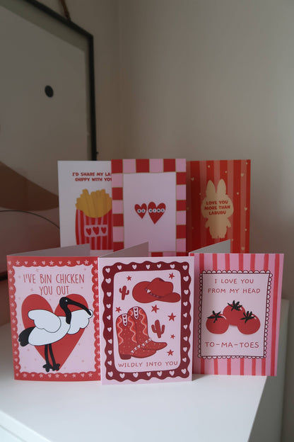 Funny Love Card | From My Head To-Ma-Toes | Anniversary Card