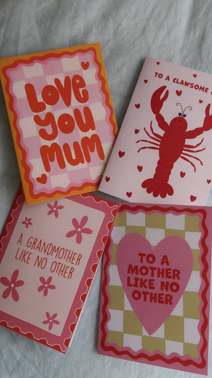 Card For Mum: A Mother Like No Other, Birthday, Thanks, love