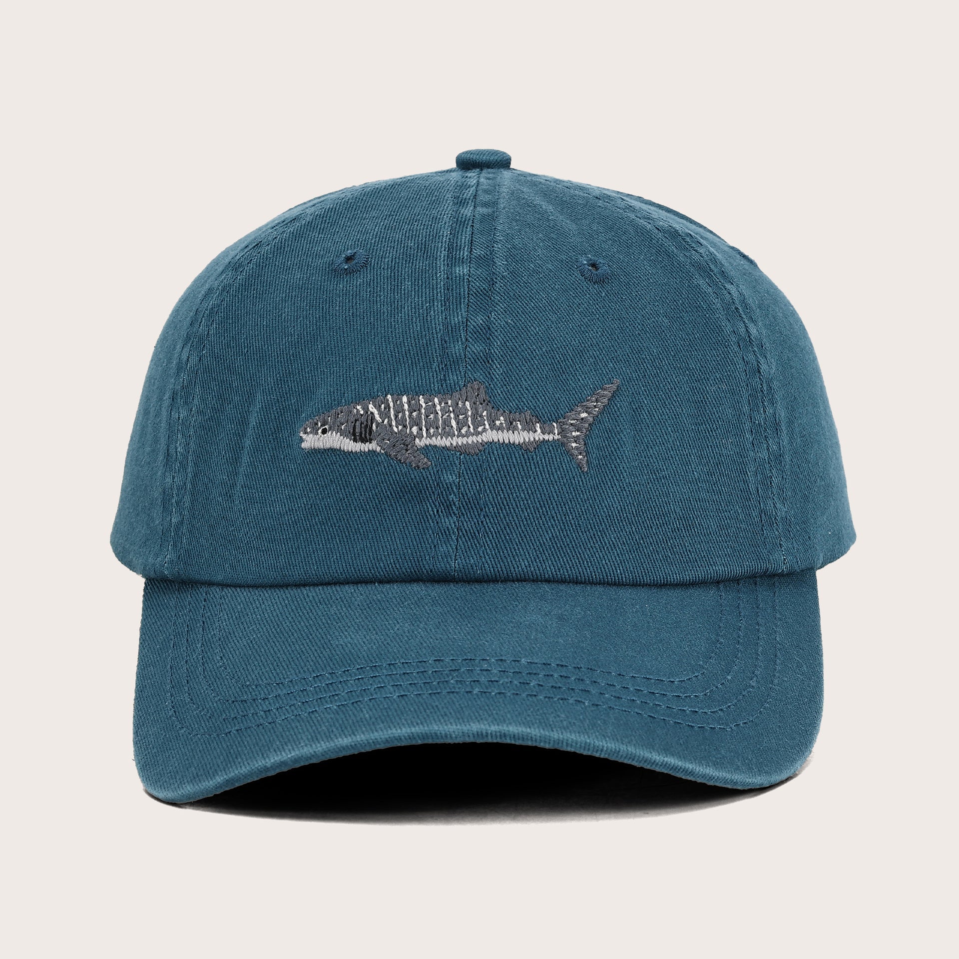 The Whale Shark by Pallion PT  (Rhincodon typus), the ocean’s gentle giant, finally gets its moment on your noggin. Draped in serene Aegean Blue, this lid channels the calm, awe-inspiring presence of the world’s most majestic swimmer - the humble icon of the Ningaloo Marine Park. 