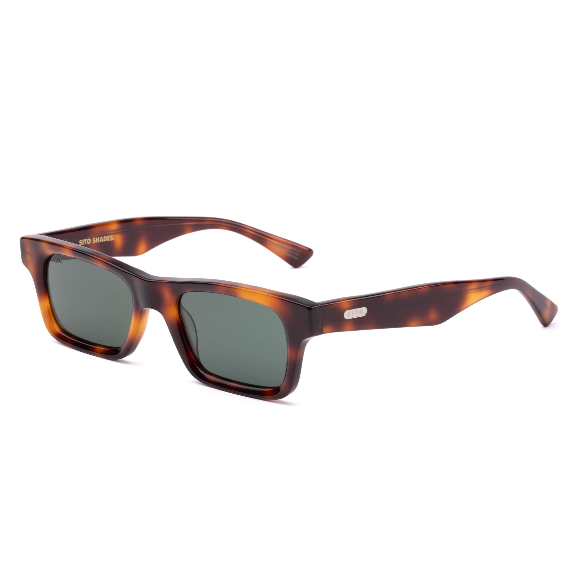VINCENT : CLASSIC TORT SITO 

A bit more confident than usual. People will notice. You'll be fine.

Perfect for: skipping the small talk and going straight for the real conversation.

•     51-20-145, 2 base

•     Translucent tort acetate frame

•     CR39 grey lenses

•     Polarised

•     100% UV protection

•     Silver hardware

•     Best suited to all face shapes

•     Cat.3 lens