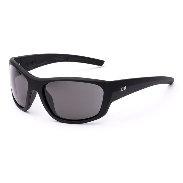 Otis - Vanta Sport - Built to perform on every adventure, the&nbsp;Vanta&nbsp;Sport wraps you in precision and performance. With a snug, secure fit that contours to your face, it stays put no matter where the day takes you. Perfect for big days on the water or any outdoor pursuit, this frame combines sharp, futuristic lines with the signature OTIS DNA: clean, stylish, and functional. Crafted from ultra-lightweight, Italian-made Eco-Grilamid for lasting durability and comfort, it also features spring hinges 