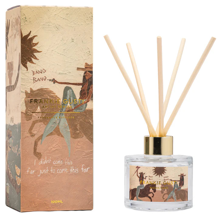 ARTIST SERIES DIFFUSER | RIDING TIDES | TAHNEE KELLAND

Sea salt mingled with zesty kaffir lime and bergamot, vibrant lemongrass, and softened with exotic saffron and warm amber.

Artwork by Tahnee Kelland


100mls
4-6 months use
Cruelty free + vegan
High quality fragrance oil&nbsp;
Natural reeds
Hand poured in the Yarra Valley | Melbourne