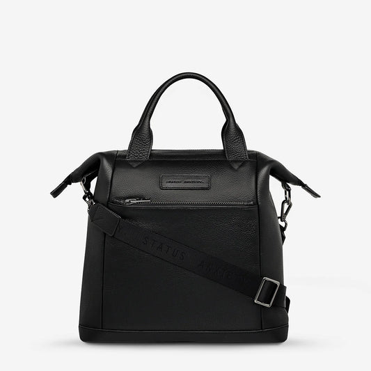 Made in response to the (very) popular request to make a smaller size version of our best selling 'Comes In Waves' bag. Mini Waves is the perfect uni or work bag with a wide opening top, space for your laptop and multiple compartments to keep everything in its place. Carry in hand with the top straps, over the body with the long webbed strap (included), or on your back with the shoulder straps. Big enough to carry everything you need, not too big to slow you down.&nbsp;