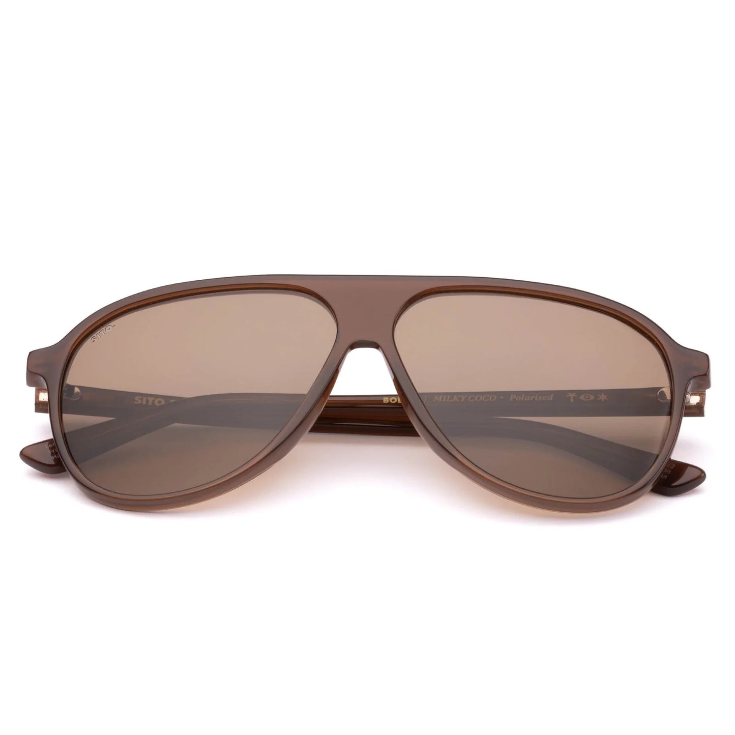 BOBBI : MILKY TORT SITO 

So slim you'll forget you're wearing them. Others won't.

Perfect for: travelling light and still being the best dressed person at the gate.

•     60-11-145, 4 base

•     Translucent brown acetate frame

•     CR39 brown lenses

•     Polarised

•     100% UV protection

•     Silver hardware

•     Best suited to square, heart shaped or angular face shapes

•     Cat.2 lens