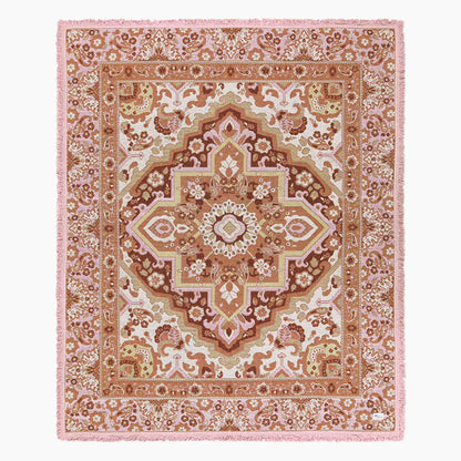 Desert Rose Picnic Rug - Isla  

Created for the adventurer who loves to explore in style, Desert Rose picnic rug is an ode to weekends of sunshine and is destined for sunset picnics with friends, long beach days and weekend road trips. This bold, bohemian design was made for making memories with the ones you love the most.

- Made with 100% cotton 

- One colour tassel trim around the rug

- Extra large picnic rug - approx 190 x 160cm which comfortably fits 4 people