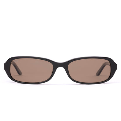 You've seen these on someone cooler. Now they're yours.

Perfect for: standing too close to strangers' conversations and pretending you weren't listening.

56-17-145, 4 base
Opaque black acetate frame
CR39 light brown lenses
Polarised
100% UV protection
Silver hardware
Best suited to oval and round face shapes
Cat.2 lens