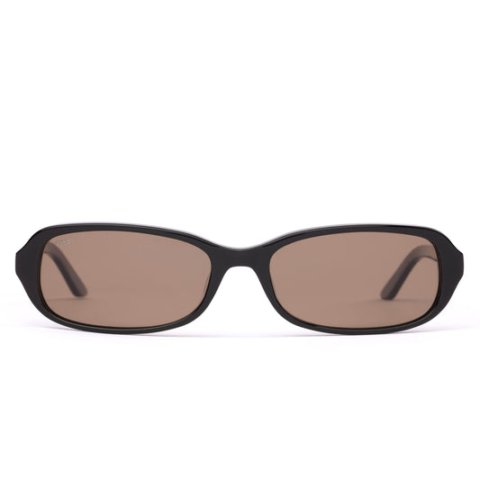 You've seen these on someone cooler. Now they're yours.

Perfect for: standing too close to strangers' conversations and pretending you weren't listening.

56-17-145, 4 base
Opaque black acetate frame
CR39 light brown lenses
Polarised
100% UV protection
Silver hardware
Best suited to oval and round face shapes
Cat.2 lens