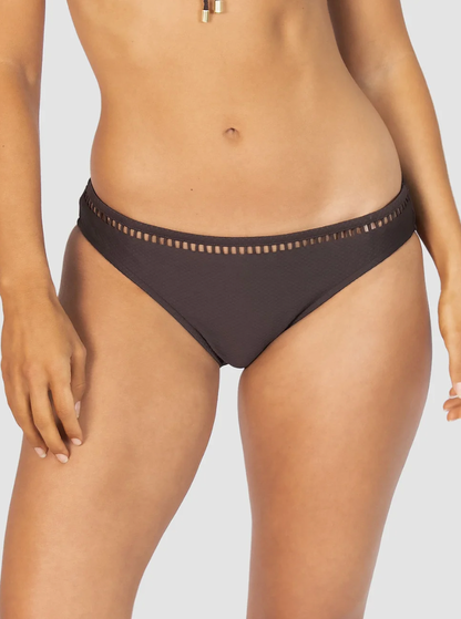 Baku Swimwear 

Designed for the modern woman- Rococco is our best-selling solid fabrication that is buttery soft, yet sophisticated and structured. Rococco provides flattering shaping power that ensures confidence and elegance. 

Baku's Rococco Ladder Lace Regular Bikini Pant features a regular coverage bottom with ladder lace detailing. 

Regular bottom coverage
Ladder lace detailing
Fabric: Textural 
Fabric: 85% Polyamide 15% Elastane
Fabric: Developed in Spain
Designed in Australia