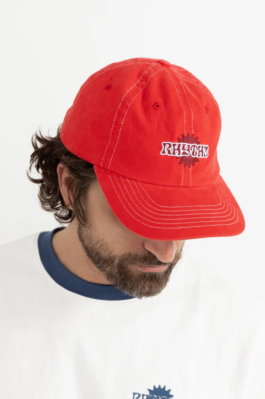 Make a bold statement with the&nbsp;Eclipse Cap in Red – the perfect blend of casual cool and standout style. Crafted from durable cotton twill, this cap features contrast white stitching and a structured six-panel design that ensures all-day comfort.