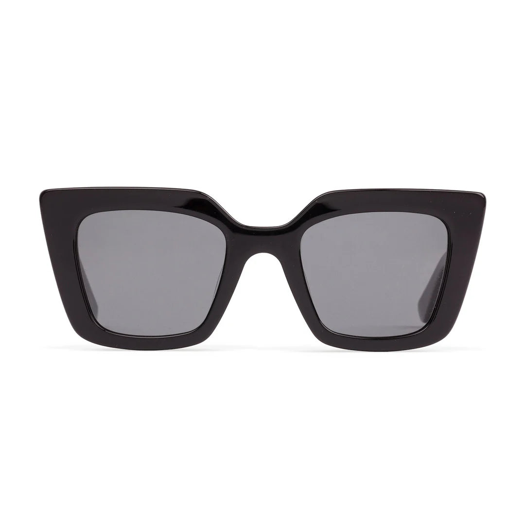 Unleash your inner rebel with Cult Vision. Elevate the classic cat-eye with bold framing and soft curves, making it a fearless fashion statement. Embrace your individuality and confidently rock this all-acetate square cat eye that's effortlessly iconic.

The medium to large fit complements the oversized look and suits a variety of face shapes, from round to oval and heart shaped.

Designed in Australia.