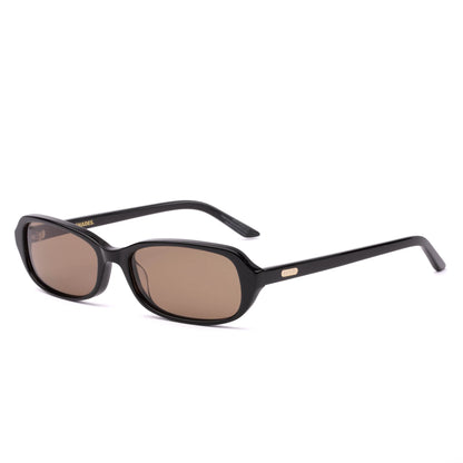 You've seen these on someone cooler. Now they're yours.

Perfect for: standing too close to strangers' conversations and pretending you weren't listening.

56-17-145, 4 base
Opaque black acetate frame
CR39 light brown lenses
Polarised
100% UV protection
Silver hardware
Best suited to oval and round face shapes
Cat.2 lens