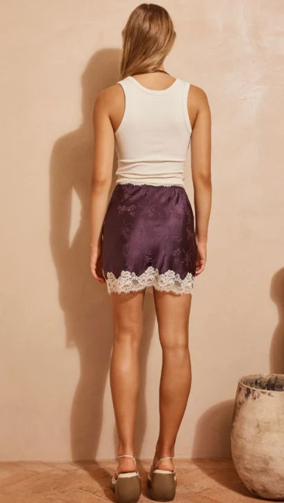 Lasiandra Lace Mini Skirt - Spell