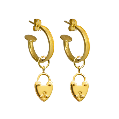 Our&nbsp;bestselling&nbsp;Heart Mini Hoops are a&nbsp;little&nbsp;earring moment that our MM Women absolutely adore!&nbsp; We all love a baby hoop and these goldies are no exception. They easily dress up any outfit, especially with the addition of our gorgeous charms, or they are perfect on their own if you choose to slide the charms off. To be honest, we have been known to wear these for most occasions, including walking the dog and going to pilates. They really are your everyday earring bestie!