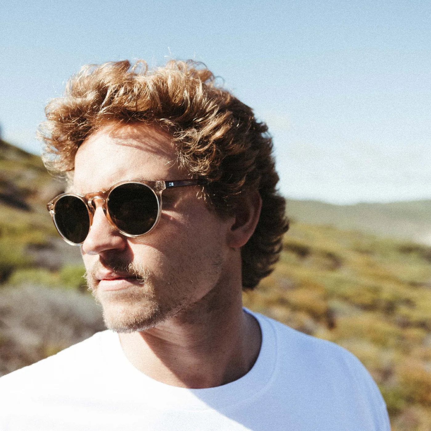 Omar X Eco Matte Dark Tort / Brown Polar - Otis 

We’ve taken the popular OMAR style and offered it in oversized options. Not only are they great for those wanting a bold look, but amazing for people with plenty of headspace who find it hard to get eyewear that fits.
This rounded style, constructed from handmade acetate, features a keyhole nose bridge and sophisticated template detailing. Whether you need the right fitting eyewear or just prefer a bigger frame, OMAR X can transform your look. 
