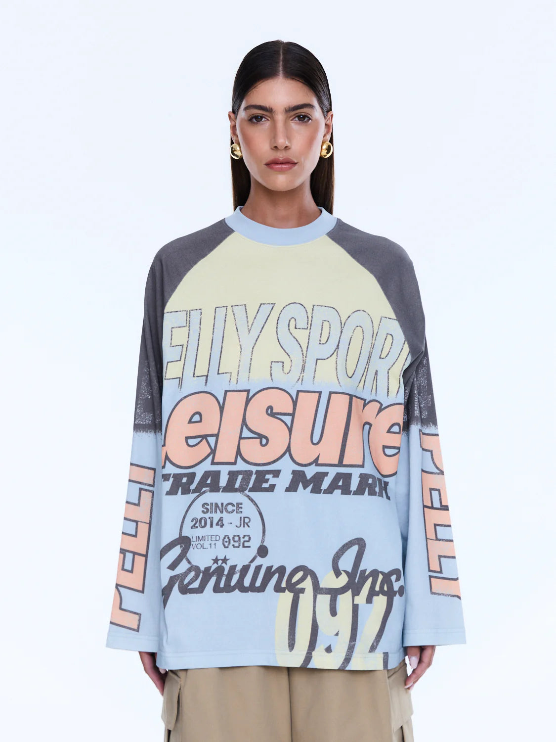 TRADEMARK LONG SLEEVE TEE - PELLY SPORT