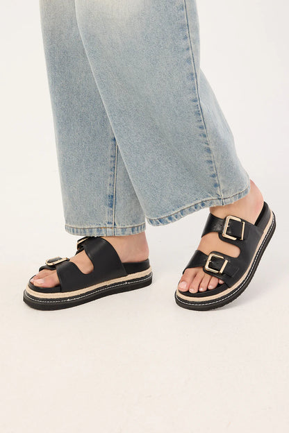 Alder Slides Black