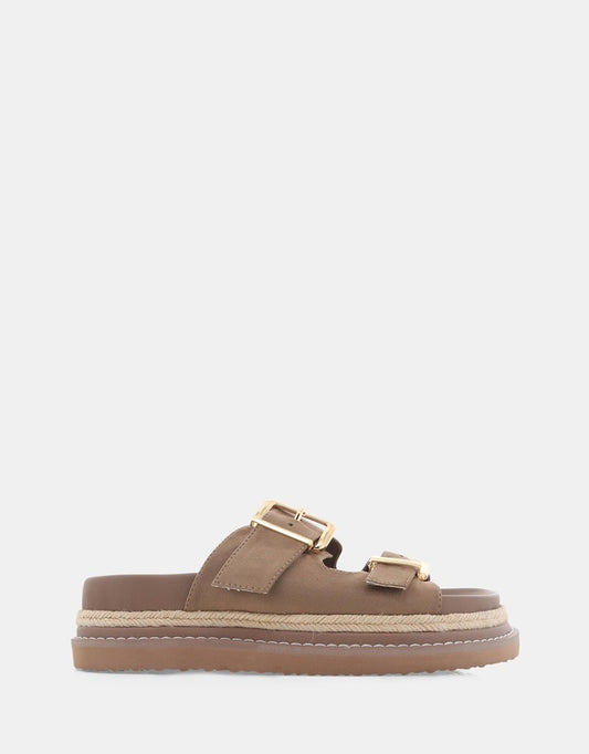 Alder Slides Fawn Beige