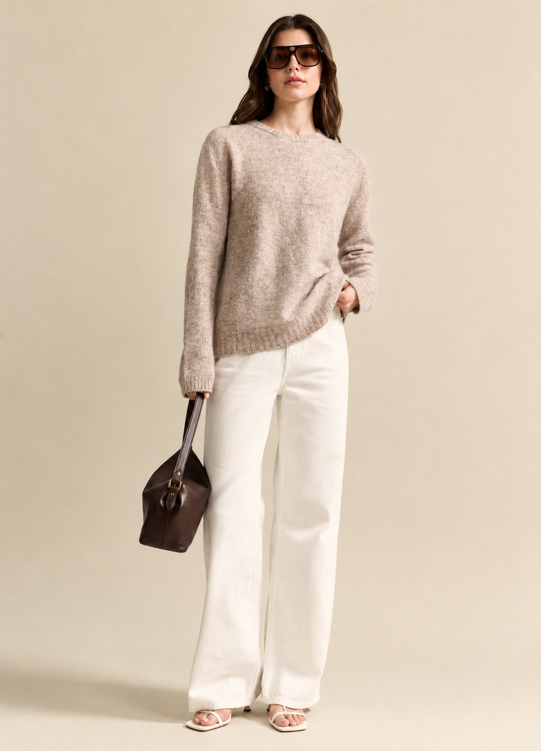 Marled Knit Jumper