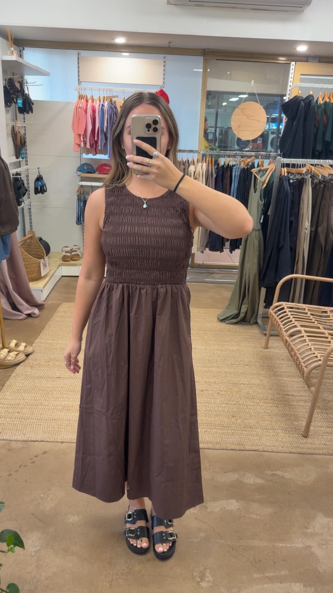 Brown Maxi Dress