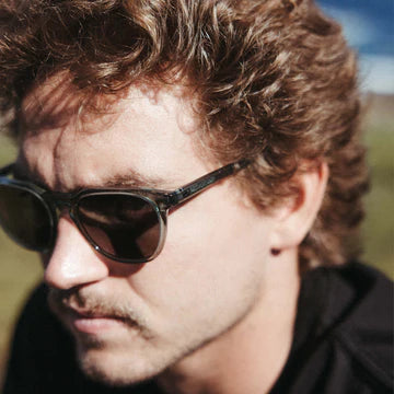 Step from the style house onto the sand. Pursuit blends catwalk grace with a relaxed coastal mood to create something that’s at once stylish and timeless. Made with certified biodegradable Eco-Acetate, the large frame adds extra sun coverage with assured self-expression. Mens sunglasses by OTIS.