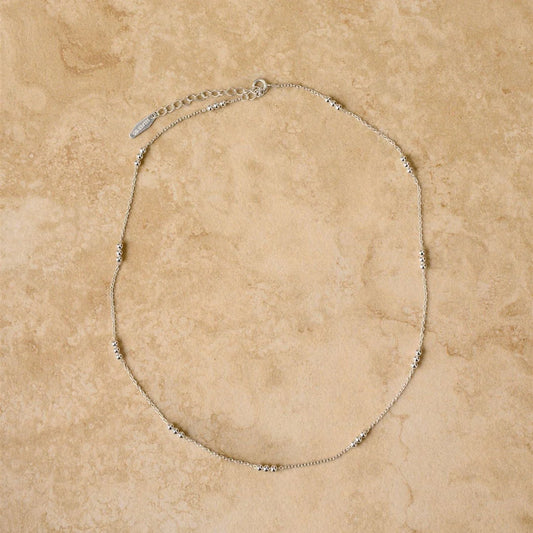 Introducing AURORA - the necklace that will elevate any outfit with its fine design. Perfect for layering or can be worn simply on its own.

• S925 Sterling Silver
• Chain Necklace
• Lead, Nickel &amp; Tarnish Free
• Hypoallergenic
• Measures 37cm + 6cm in length