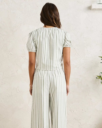 Sun-Kissed Days, Effortless Style

Say hello to the Rhythm Coastal Stripe Tee, your new favourite for laid-back, sun-soaked vibes. Made from 100% soft cotton, this tee is breathable, easy to wear, and built for all-day comfort, whether you’re strolling along the beach, catching up with friends, or just soaking up the summer sun.