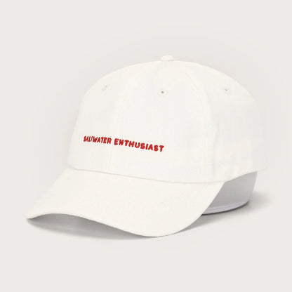 Pallion Point - Introducing our new Lifestyle Lids, a fish-free celebration of Australia's love for the ocean. The Saltwater Enthusiast Lid is made for those who live in wet togs and thrive on salty hair, sandy feet, and sun-drenched weekends. Featuring bold red text on a classic cream, this soft cotton dad cap is minimal and unmistakably Aussie - designed for everyone who feels most at home near the water