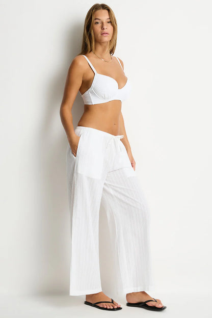 Ripples Surf Pant - White