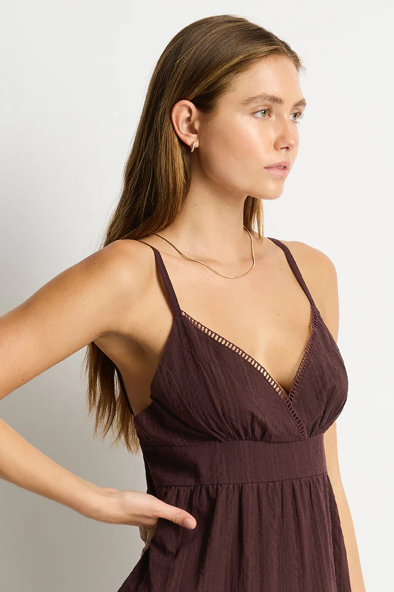 Say hello to your new resort essential. Light, effortless, and made for golden-hour getaways.

Meet the Sea Level Ripples Seersucker Stripe Mini Dress, a refined swim-to-street layer designed for easy packing, versatile styling, and that instantly elevated resort look. Whether you’re slipping it over swimwear or dressing it up for sunset cocktails, this is the piece that makes holiday styling feel completely effortless.