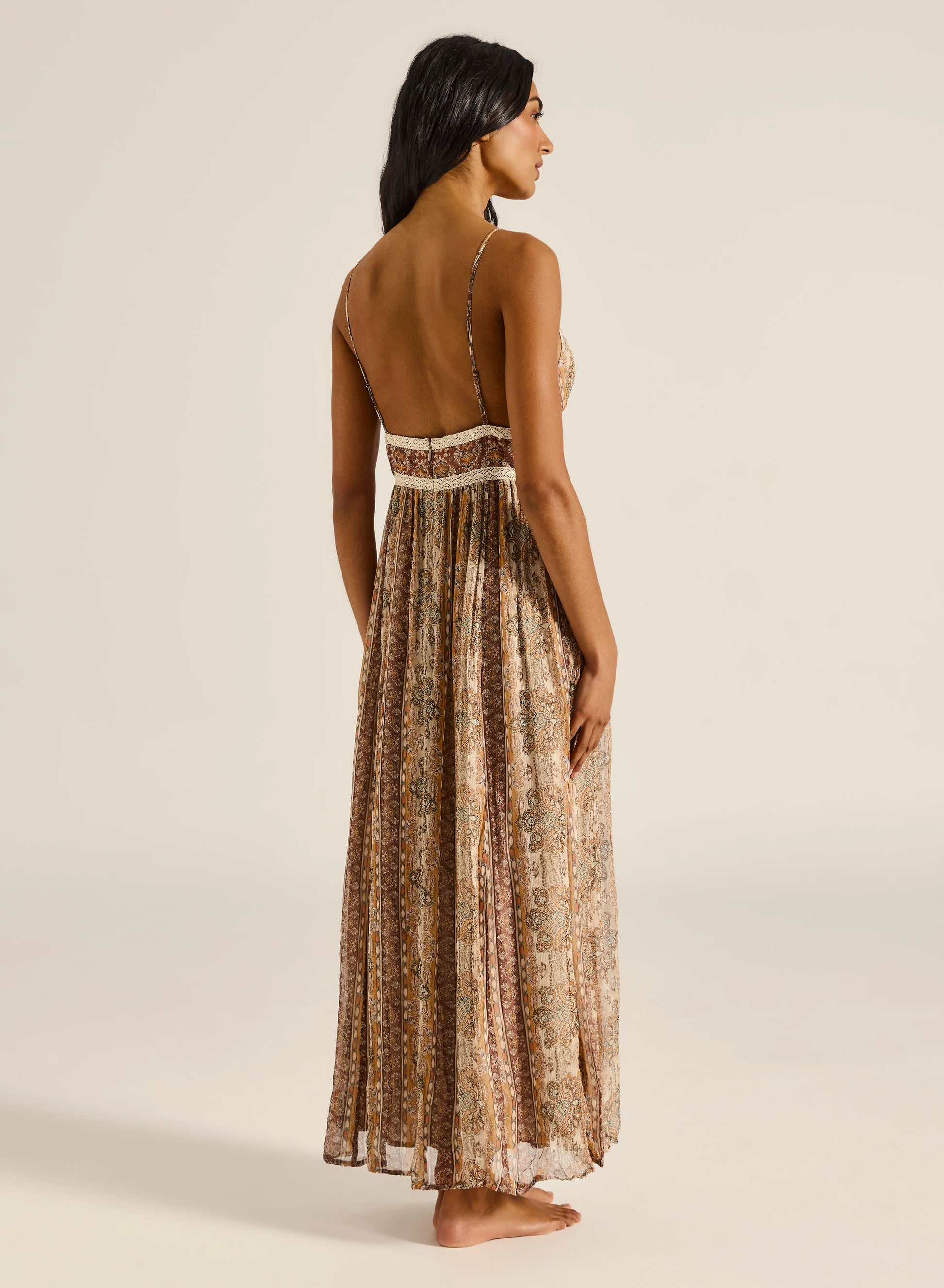 Floaty, feminine, and just a little bit dreamy. This is your “effortlessly dressed up” moment.

Meet the Tigerlily Lace Front Maxi Dress, a beautifully soft, romantic silhouette designed to move with you from day to night. Crafted from a sheer, lightweight fabrication with an internal slip, it gives you that airy, ethereal feel while keeping things comfortable and easy to wear.