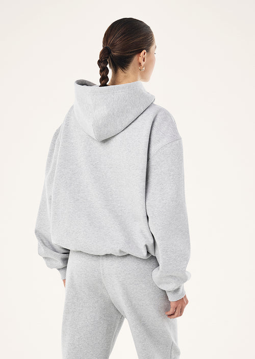 Voltage hoodie in mid grey marle