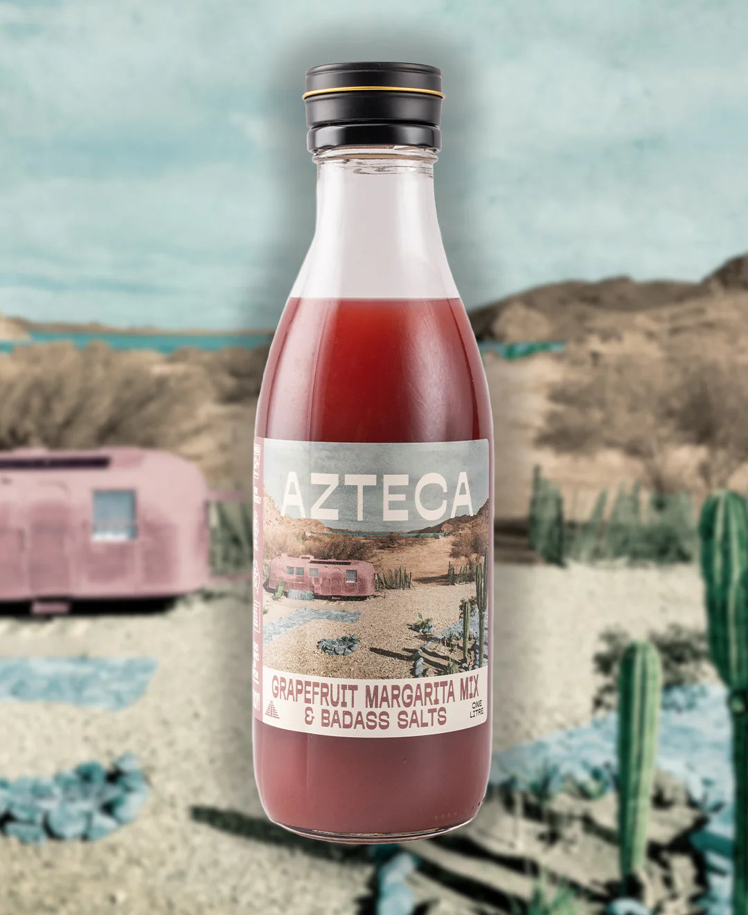 Grapefruit & Hibiscus Margarita Mix & Badass Salts