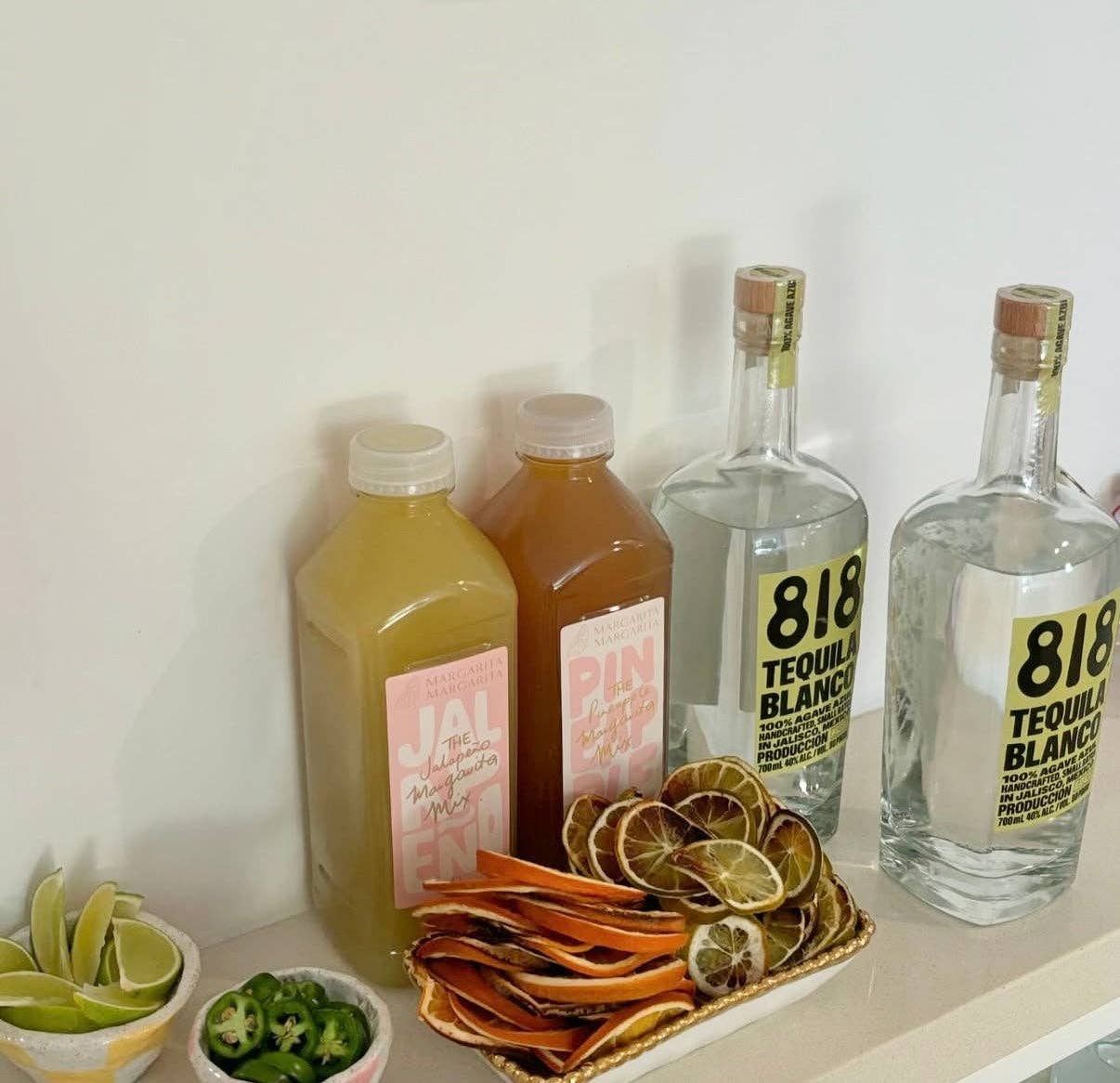The Jalapeño Margarita Mix 1L - 15 Serves