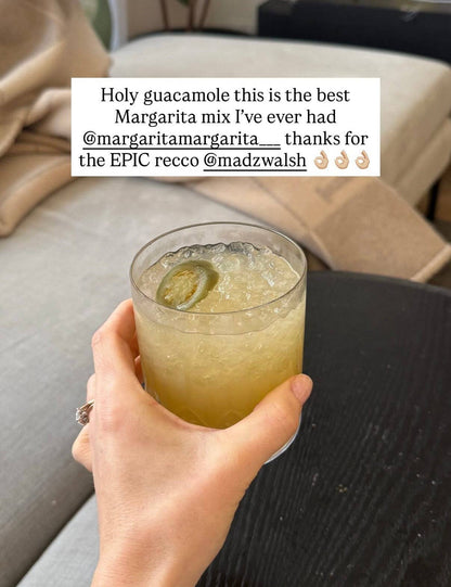 The Jalapeño Margarita Mix 1L - 15 Serves