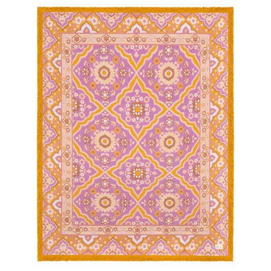 Goldie Rug- Designed to be used indoors to brighten up your home, or outside on adventures ~ giving you a sense of wanderlust all year long ✨