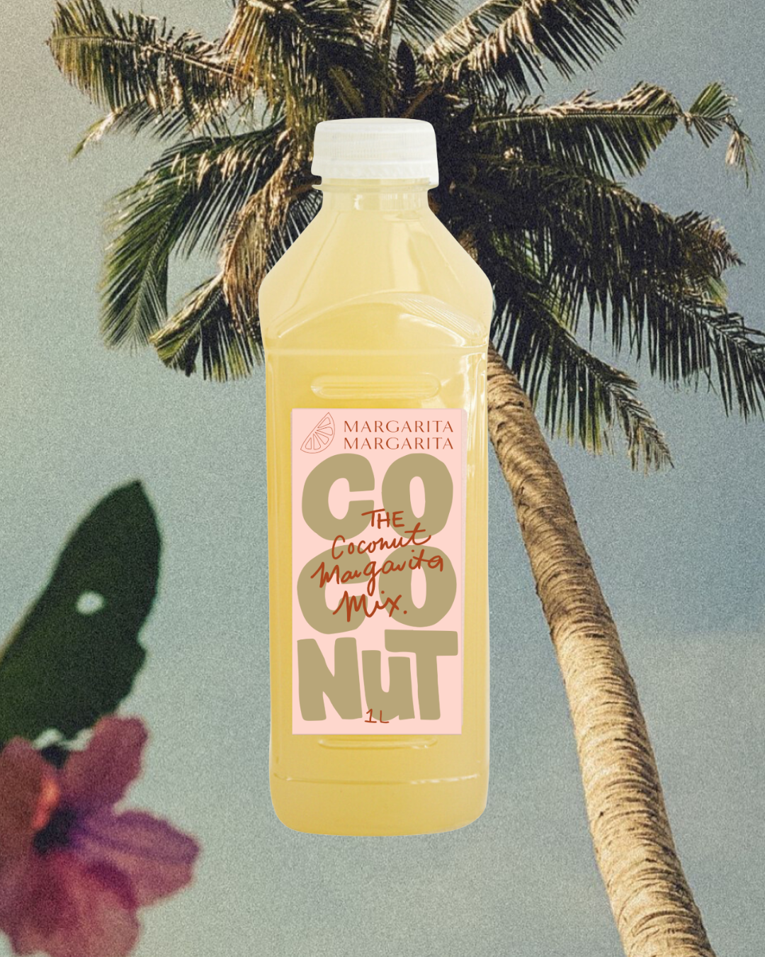 The Coconut Margarita Mix 1L - 15 Serves