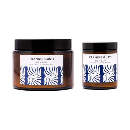 That first-crush kind of scent.
The one that lived in his hoodie.

A true amber fragrance with a bright flicker of lemon and bergamot, melting into warm benzoin and cedar wood, before unfolding into creamy vanilla, Indian sandalwood and a heady patchouli base.