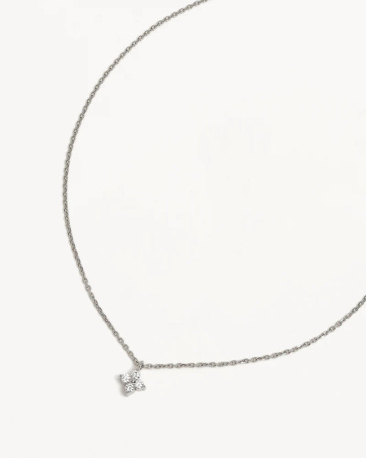 A graceful homage to the lotus, our&nbsp;Crystal Bloom&nbsp;Necklace&nbsp;radiates&nbsp;strength and beauty, symbolising your journey through challenges to&nbsp;emerge&nbsp;stronger, brighter, and uniquely you. Available in 18k gold vermeil and&nbsp;925&nbsp;sterling silver.&nbsp;