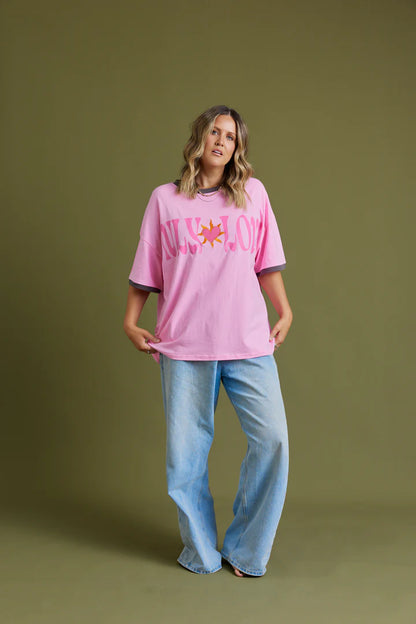 Only Love Tee Pink