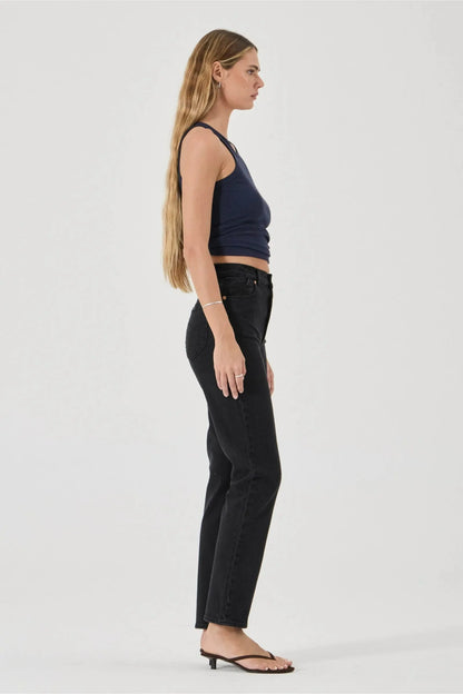 Loulou Straight is a high-rise jean with a slim straight leg, inspired by our Original Straight silhouette.