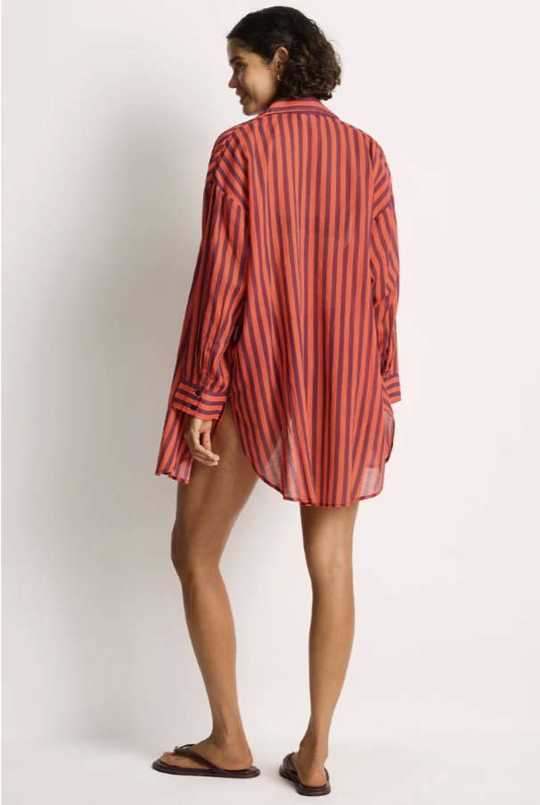 Vacay Cruise Shirt - Spice Red