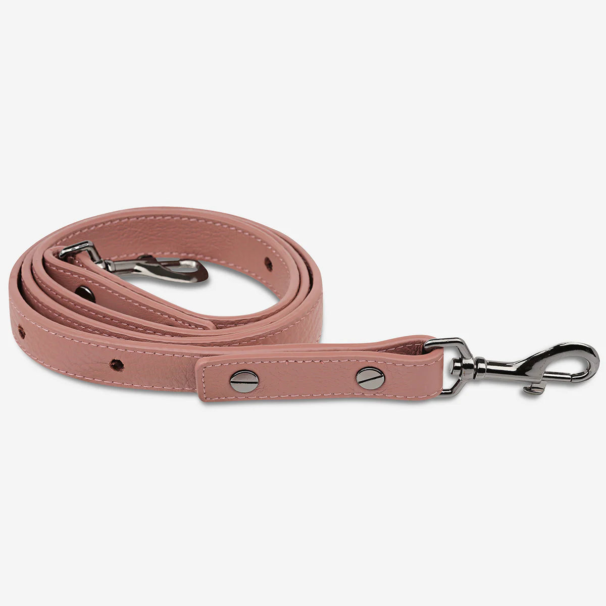 Leather Strap Medium - Dusty Rose. Arguably the most important part of a bag, the strap is responsible for keeping it attached to your body but can also change the whole look of your bag. Now sold separately, you can interchange many of our straps to different bag styles across our range.

Soft shrunken pebble leather