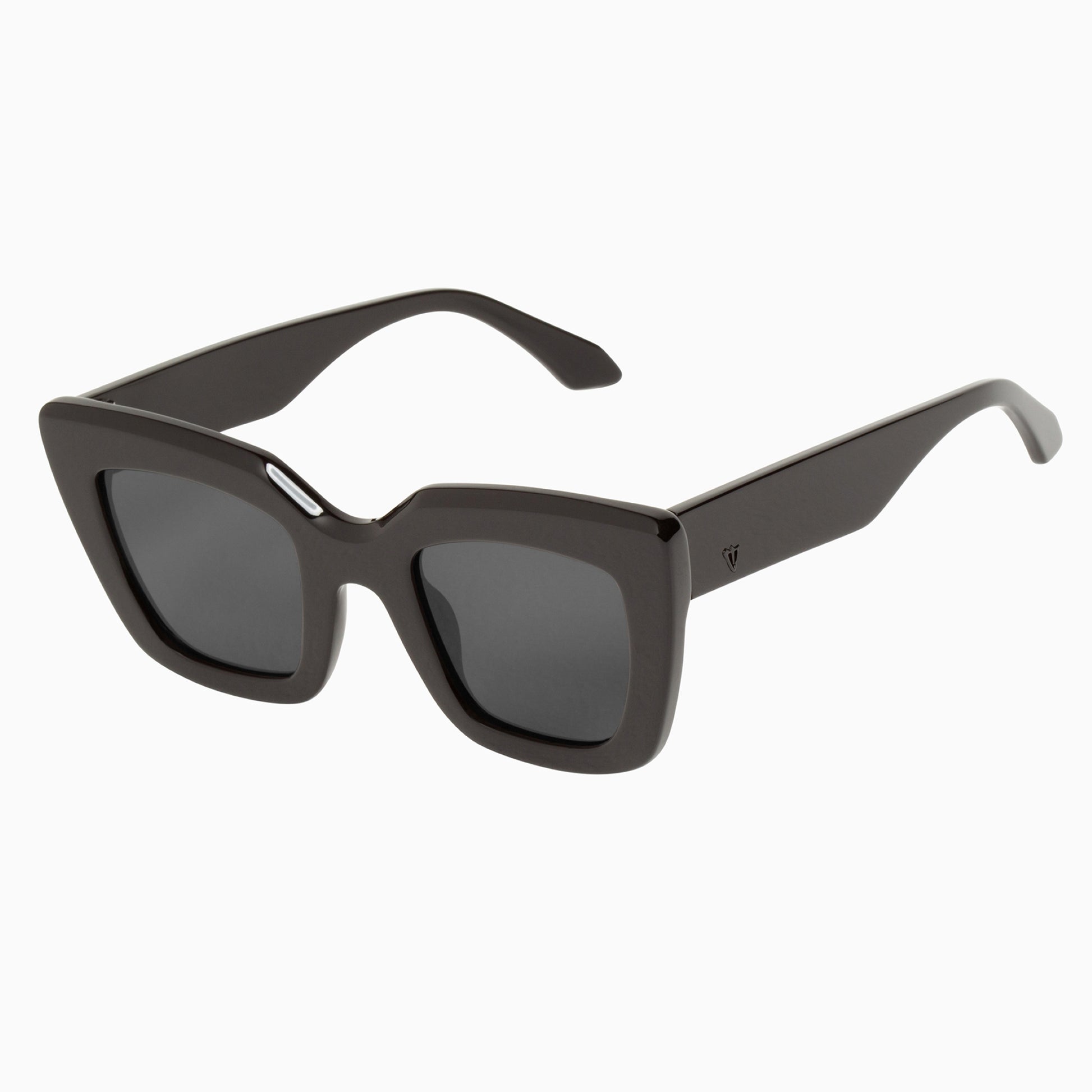 The Lullaby Club Brigada Gloss Black SideThe Lullaby Club Brigada Sunglasses Gloss Black Side