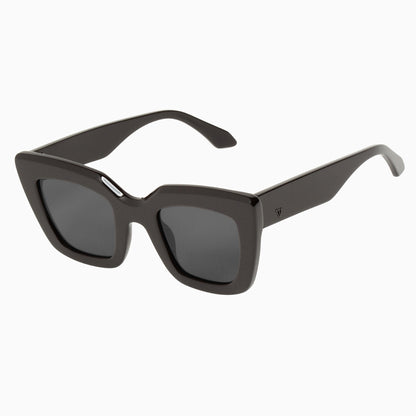 The Lullaby Club Brigada Gloss Black SideThe Lullaby Club Brigada Sunglasses Gloss Black Side