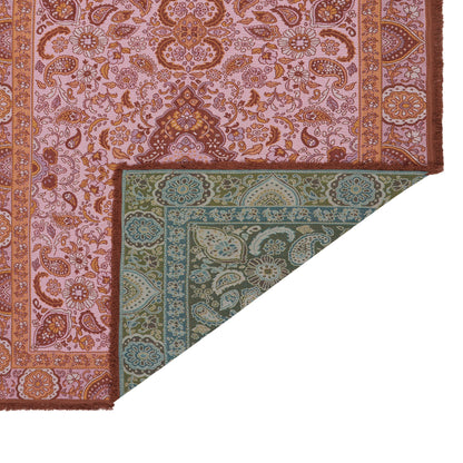 Isla In Bloom Sahara Picnic Rug/Throw XL showing the back