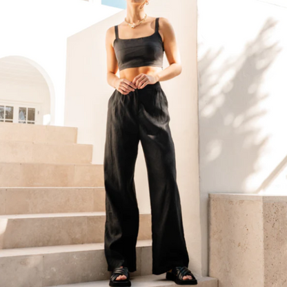 Your “throw-on and look instantly put together” pants just arrived.

Meet the Castaway Pants - Black by White Closet, a timeless linen essential that nails that effortless blend of polished and relaxed. Crafted from 100% linen, these pants are lightweight, breathable, and perfect for those warm Aussie days when you still want to look sharp without trying too hard.